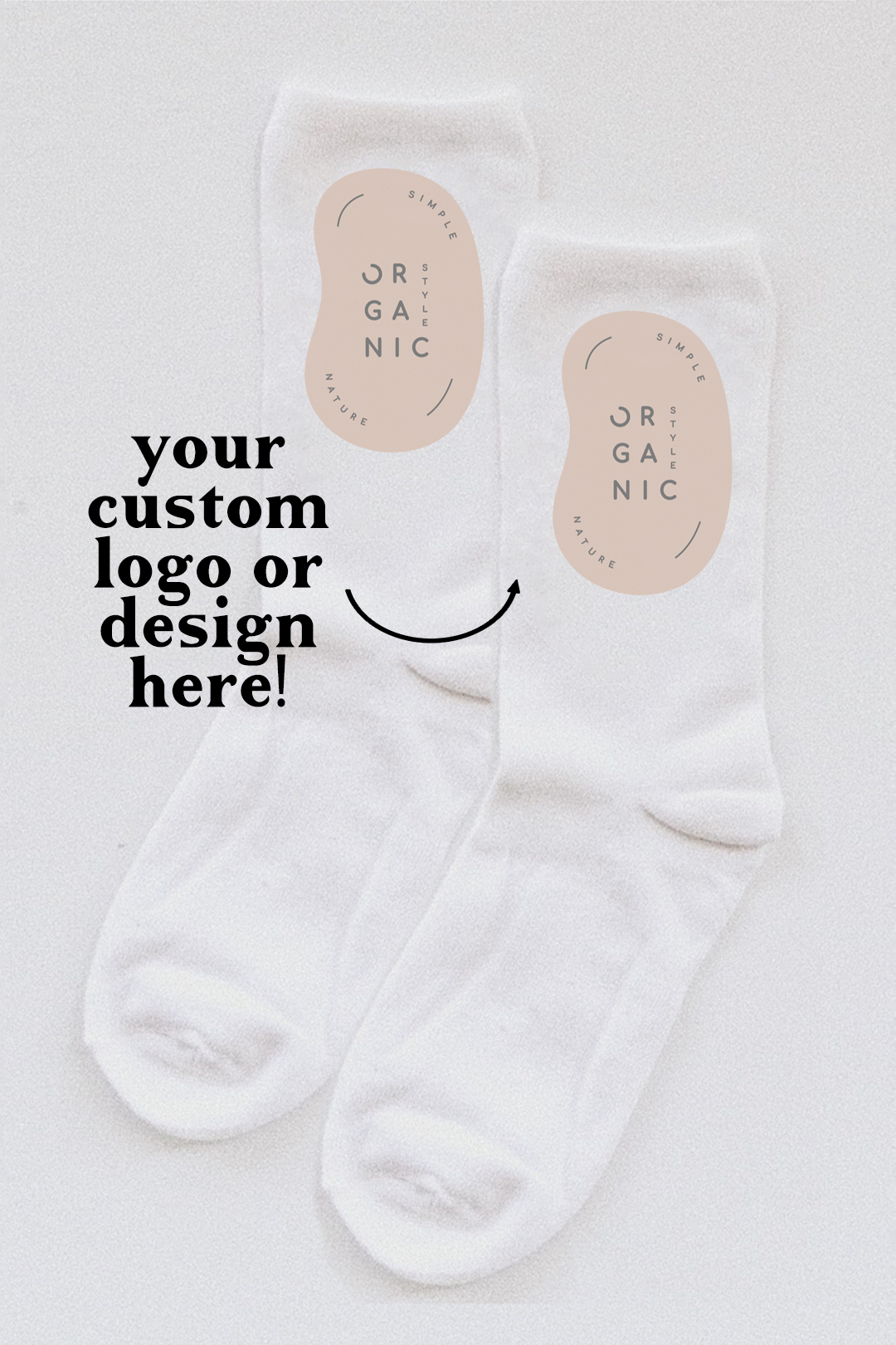 Custom socks - upload your design!
