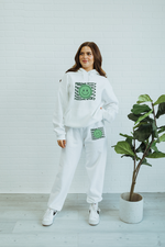Green Feeling Lucky Smiley matching set