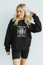 Lucky You crewneck - Black