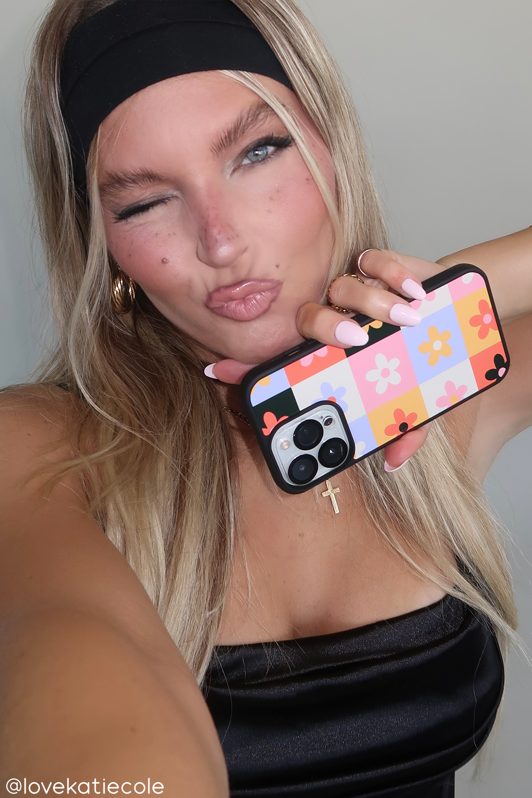 Pretty Patchwork iPhone case