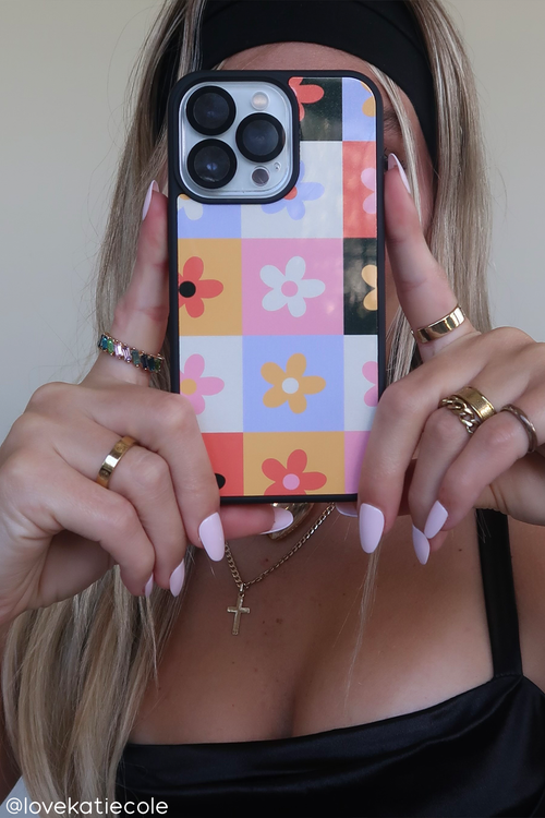 Pretty Patchwork iPhone case