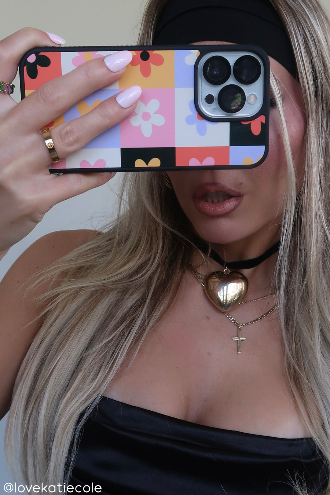Pretty Patchwork iPhone case
