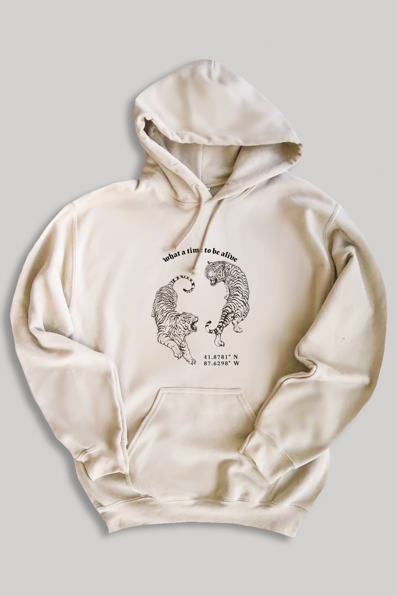 What a Time Tiger hoodie.