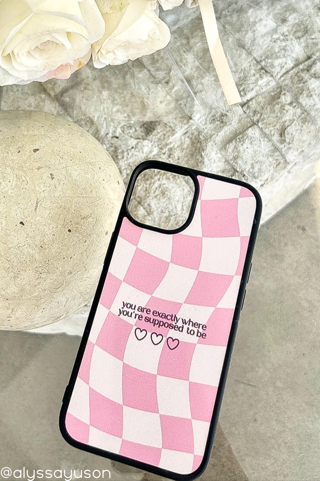You are exactly where you're supposed to be iPhone case