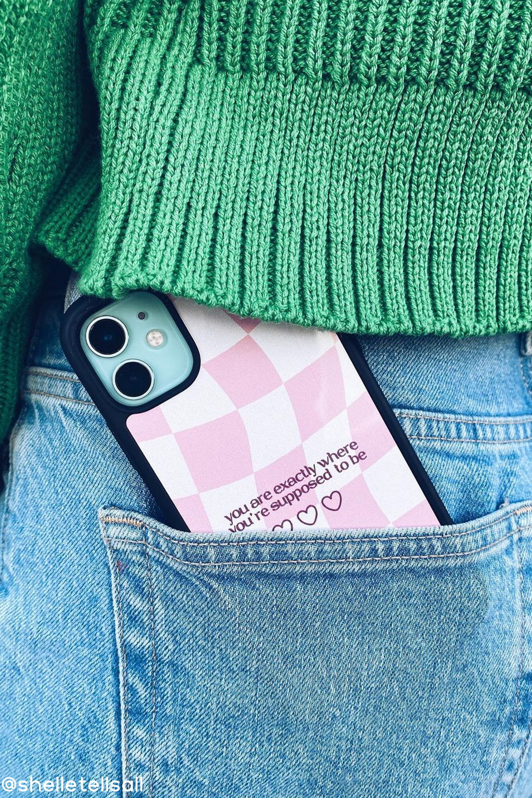 You are exactly where you're supposed to be iPhone case