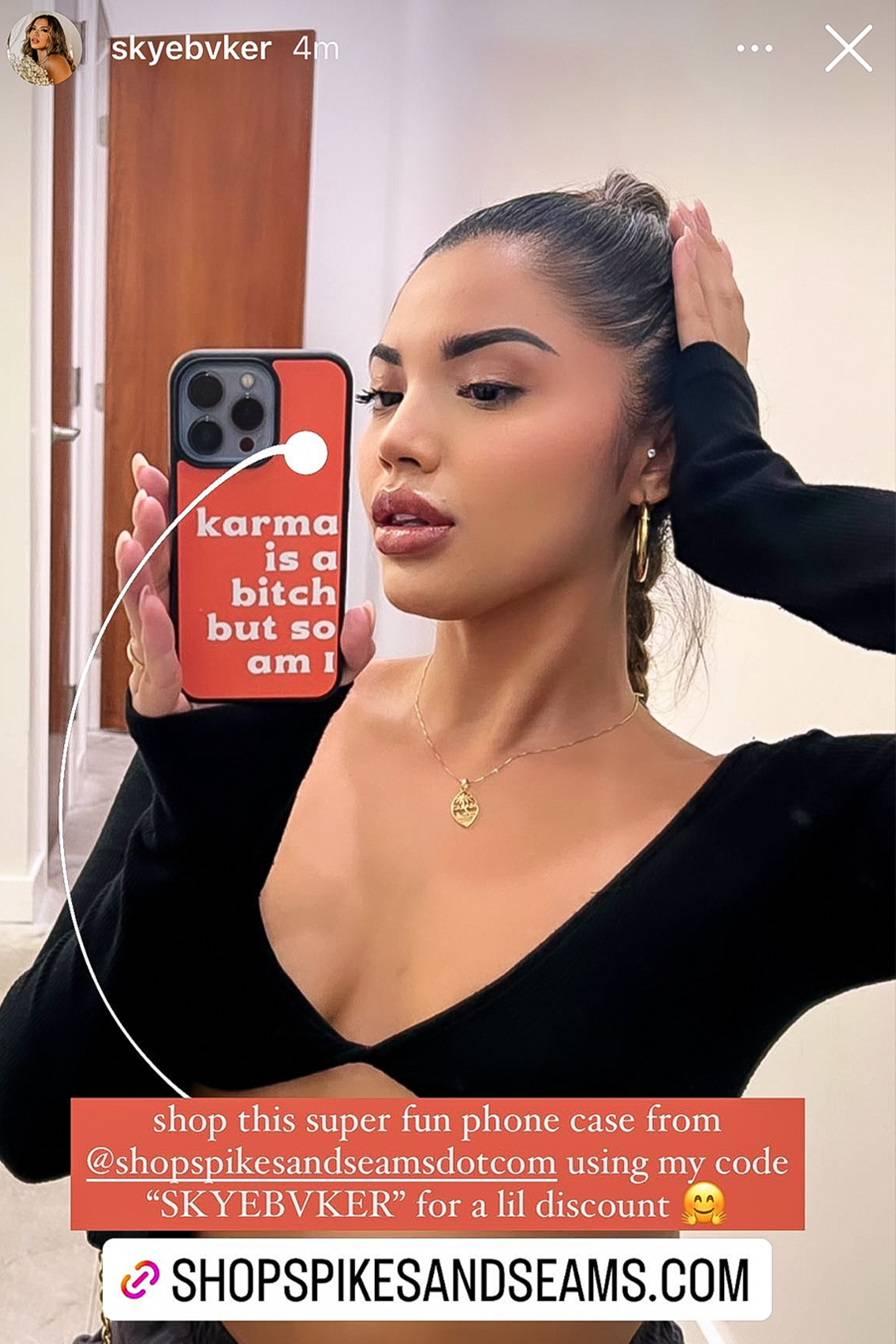 Karma iPhone case