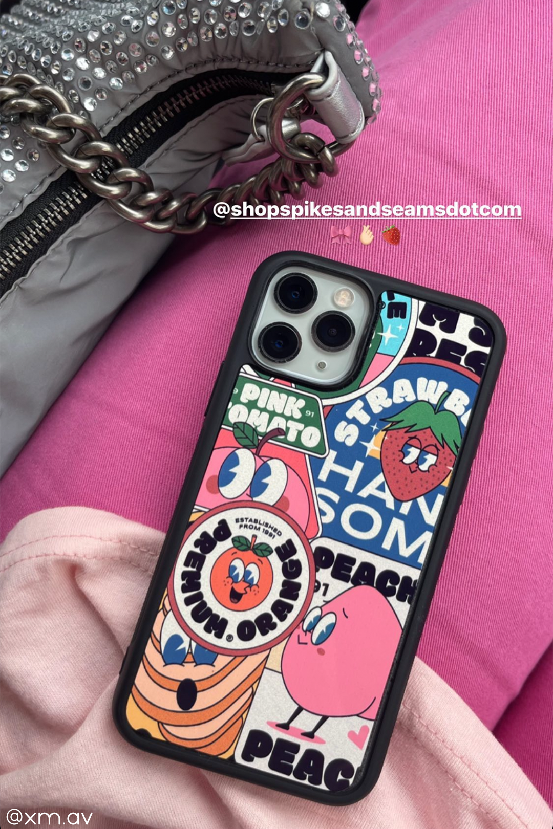 Vintage Stickers iPhone case